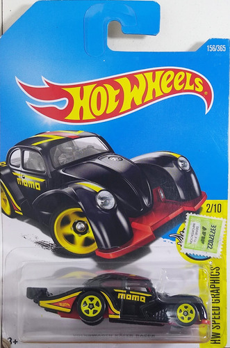 Hot Wheels Hwargento Volkswagen Käfer Racer B114 2017 Hwa