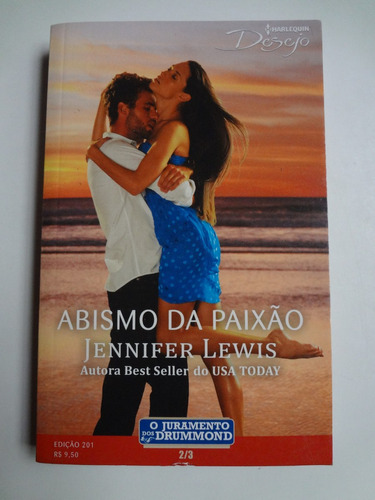 Livro Harlequin Desejo Abismo Da Paixão Ed. 201 