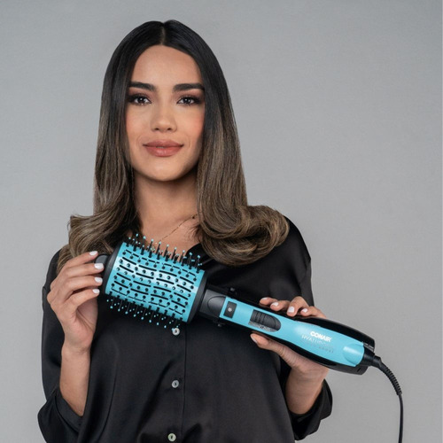 Cepillo De Aire 2 En 1 Hialuronico De Conair Celeste
