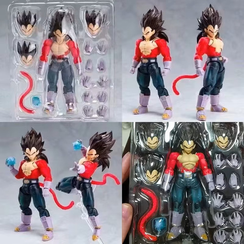 Figura De Acción Vegeta Super Saiyan Fase 4 Dragon Ball Gt