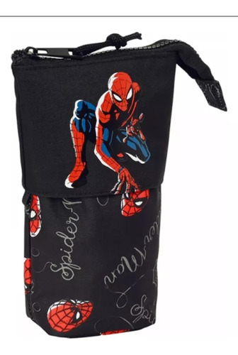 Cartuchera Plegable Con 1 Cierre Safta Spiderman Escolar