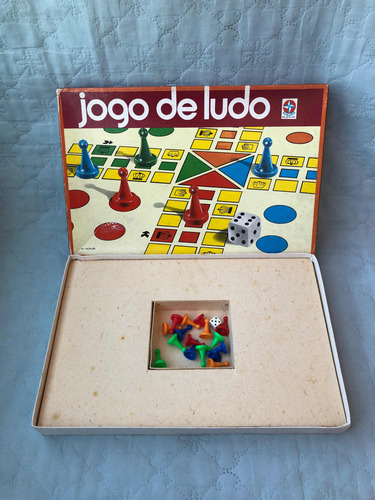 Jogo De Ludo Estrela Completo Antigo E Raro