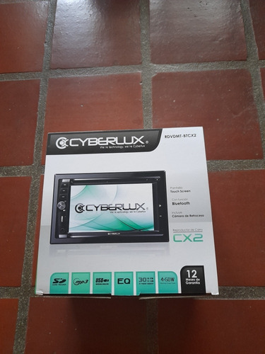 Reproductor Cyberlux Con Pantalla Touch Bluetooth Y Camara 