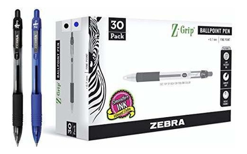 Bolígrafo Pluma Esfero Zebra Pen Z-grip Bolígrafo Retráctil,