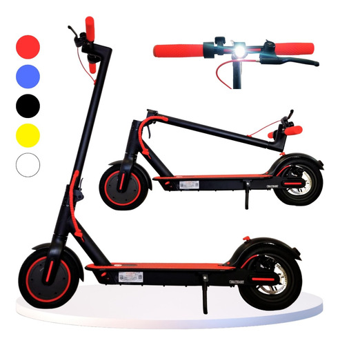 Scooter Eléctrico Plegable Luz Delantera 25km/h