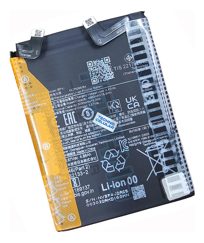 Bate Para Xiaomi Redmi Note 12 Pro+ Plus Bp4j 5000mah