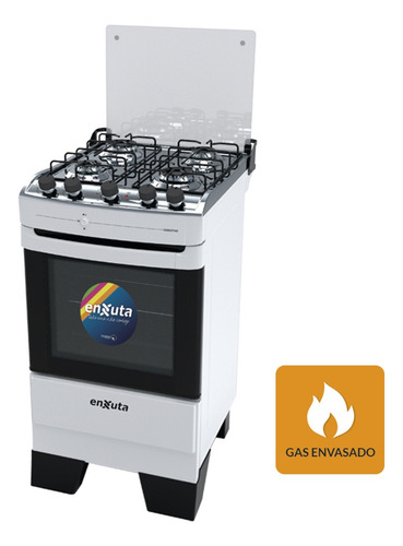 Imagen 2 de 9 de Cocina A Gas Enxuta Cenx27542w Con Grill Electrico