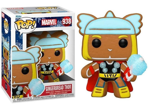 Funko Pop Vinyl - Marvel - Thor Navidad Galleta Jengibre