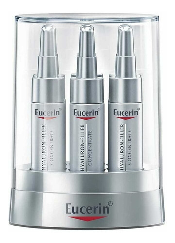 Imagen 1 de 3 de Sérum Concentrate Eucerin Hyaluron-Filler día/noche para todo tipo de piel de 5mL- pack x 6 unidades
