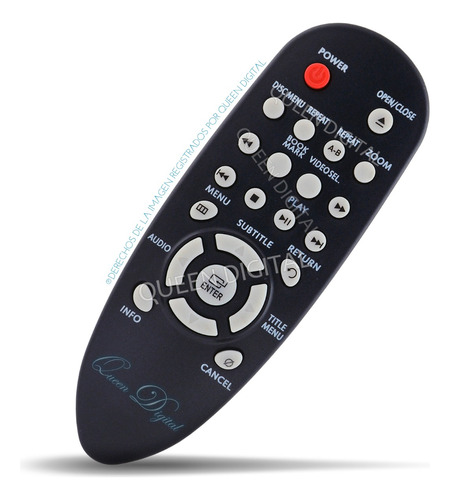 Control Remoto Para Dvd Samsung Ak59-00103c Dvdc370 360 350