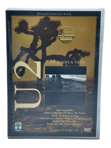 Dvd U2 The Joshua Tree Edição Especial Bizz