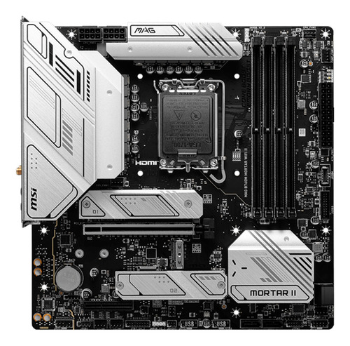 Motherboard Msi Mag B760m Mortar Wifi Ii, Chipset Intel B760