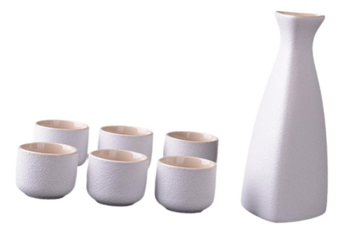 Set De Sake De Cerámica Copa De Bote De Sake Triangular