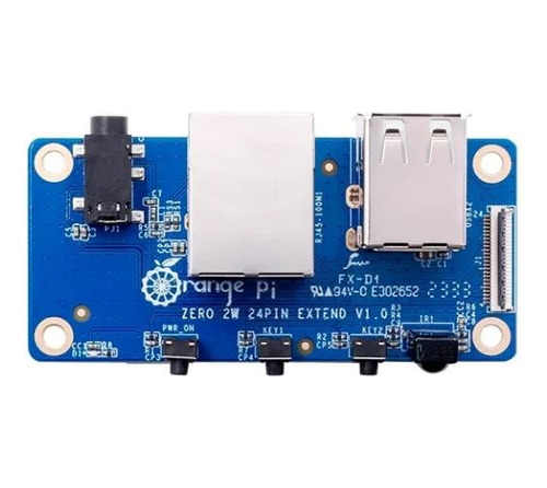 Placa De Expansion Orange Pi Zero 2w Interfaz Ethernet Usb