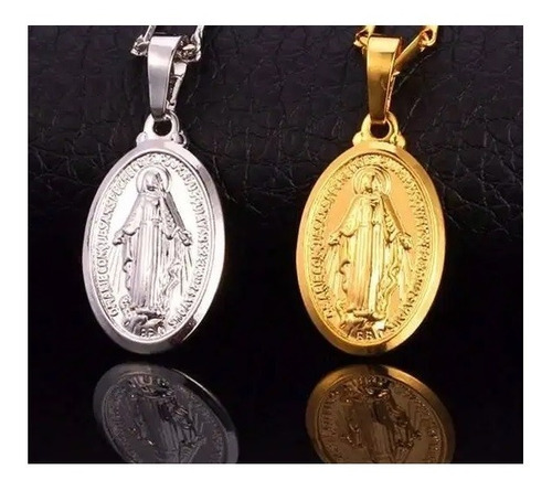 Cadena Con Medalla Milagrosa / Virgen De Los Milagros