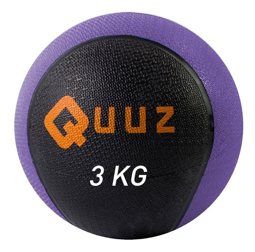 Pelota Medicinal - Medicine Ball Con Pique 3 Kg Quuz
