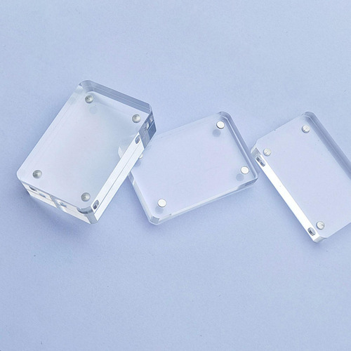 Wu-chuang 5 Pequenos Transparentes Porta-cartones De Tijolo