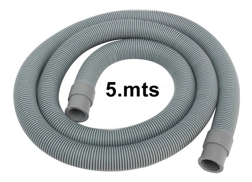 Imagen 1 de 1 de Manguera Flexible Descarga Para Lavarropa Universal 5 Mts