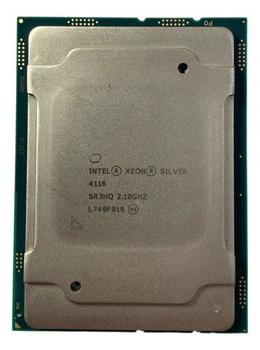 Processador Intel Xeon Silver 4116 12c 2.10ghz Sr3hq