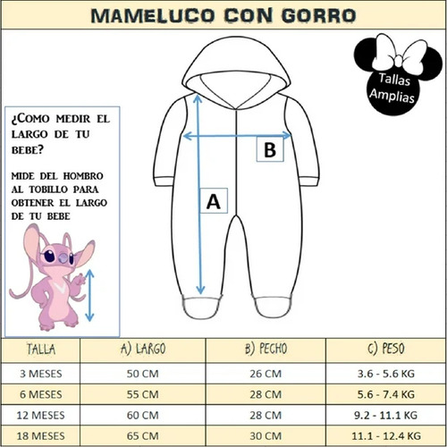 Mameluco Unicornio Afelpado
