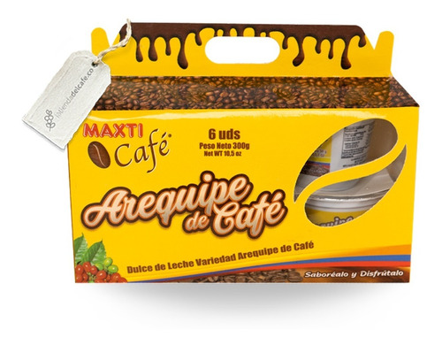 Arequipe Con Café X6 Maxti Café - g a $72