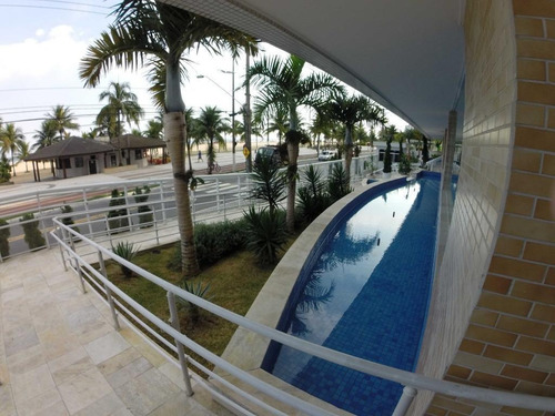 Imagem 30 de 30 de Apartamento Frente Mar Mobiliado Com 3 Dormitórios À Venda, 92 M² Por R$ 890.000 - Vila Guilhermina - Praia Grande/sp - Ap3270