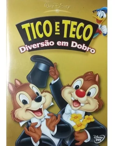 VHS Meus Amigos Tico e Teco - DUBLADO Original - Desenho Infantil Disney -  Com Encarte Interno - Abril Vídeo