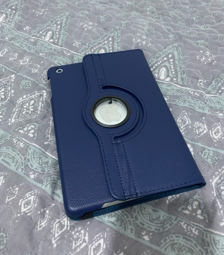 Imagen 8 de 8 de Smart Case Funda Protector Piel Giratoria iPad Mini 4 + Mica