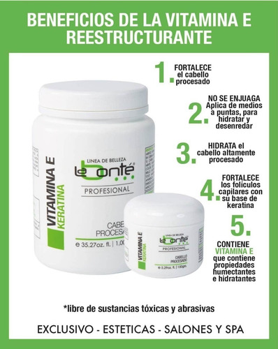 Labonté Kit Keratina Shampoo + Keratina + Vitamina E