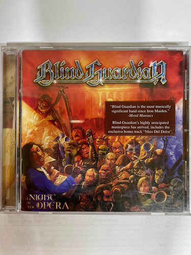 Cd Blind Guardian A Night At The Opera