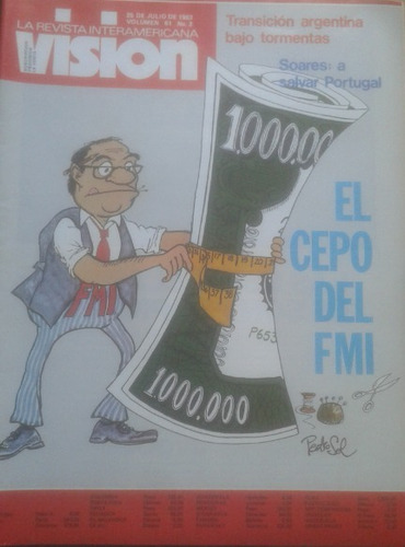 Revista Visión V 61 N 2 / 25 Julio 1983 / Cepo Del F M I