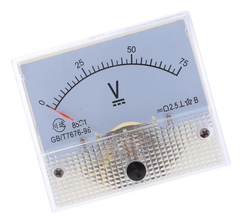 Medidores De Prueba 0-75 V
