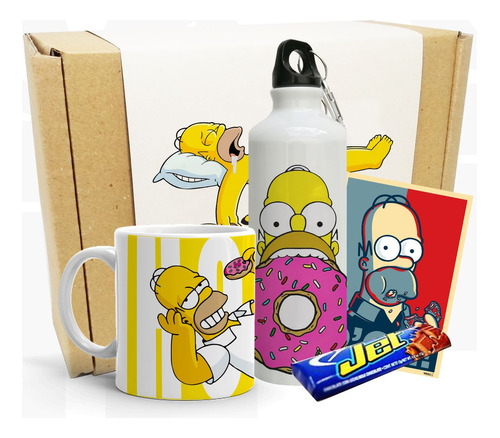 Mug Simpsons /kit De Regalo / Homero 