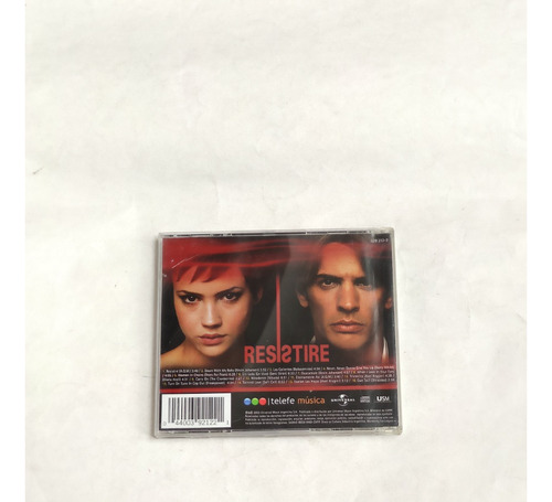 Cd Tv Soundtrack Resistire Pablo Echarri Celeste Cid Telefe (Usado)