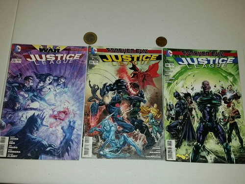 Justice League Cómics Números 23, 29 Y 30 Lote