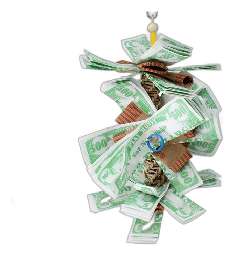 Bonka Bird Toys 1024 Kaching Chew Bird Toy Loro Jaula Juguet