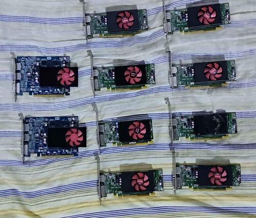 Lote 10 Gpus Para Reparar O Repuesto Tarjetas Gráficas Amd (Usado)
