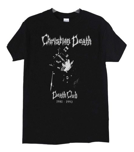 Polera Christian Death Death Club Rock Abominatron