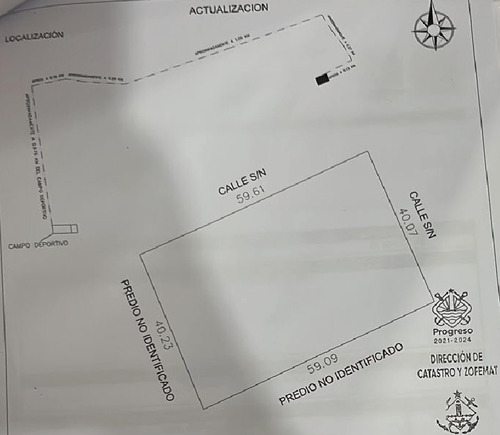 Terreno Con Acceso A La Carretera Merida - Progreso En Venta En Paraíso,progreso