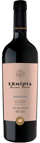 Vinho Erminia Perini Merlot Tinto 750ml