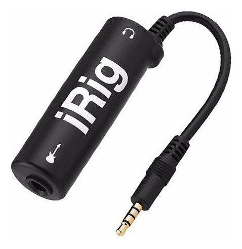 Irig Adaptador Interfaz De Guitarra Y Bajo Android, iPhone