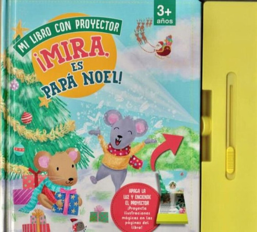 Mi Libro Con Proyector Mira Es Papa Noel, De Aa.vv. Editorial Edibook En Español