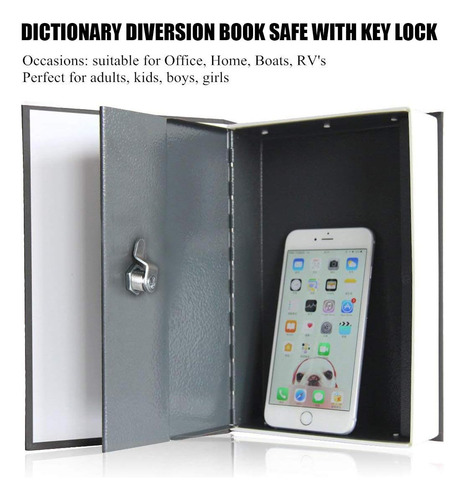 Caja Fuerte Para Libros Con Cerradura Con Llave - Jssmst ...