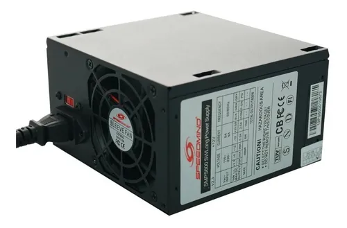 comprar Fuente De Poder Speedmind  Para Desktop Atx 600w 24p+4pin