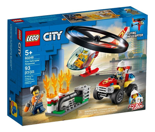 Lego 60248 City Intervencion Del Helicoptero Pr