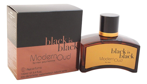 Perfume Nuparfums Group Black Is Black Modern Oud Eau De Toi