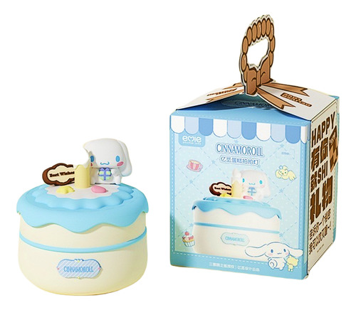 Lampara Luz Led Sanrio Cinnamoroll Kuromi Cake Original Cute