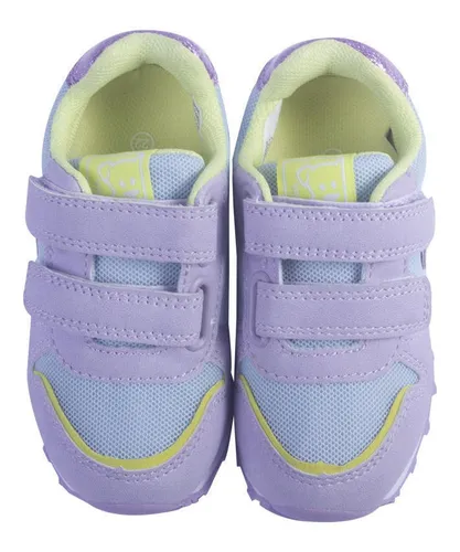 Zapatillas Bebe Niña Lila Pillin