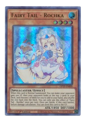 Tarjeta Yugioh! Colacuento - Rochka Gftp-sp009 Ultra Rare