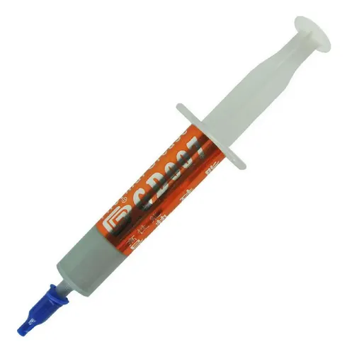 Pasta Térmica Adhesiva Para Radiadores - Tubo 5g, Conductividad 0.671 W/m·K, Resiste Hasta 300°C - Ideal Para Chipsets Y SSD